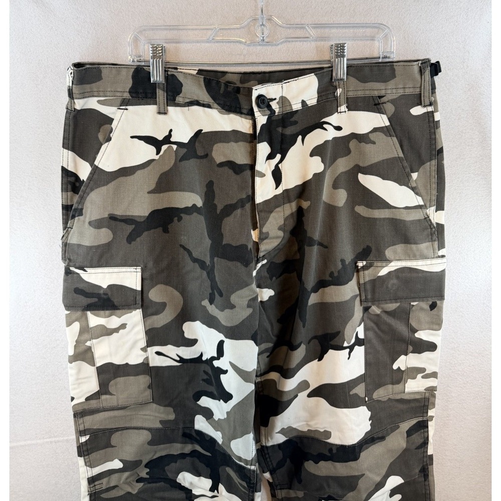 Rothco Ultra Force BDU Cargo Pants Large Regular Camo‎ Military Tactical